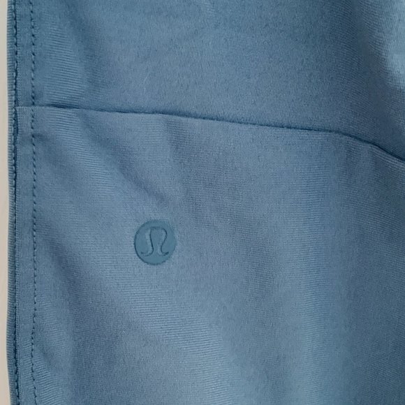 LULULEMON Jogger Pants Mens Extra Large BLUE GREY Pull on Elastic Drawstring Wai - Picture 4 of 13